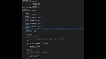 c# builder for too many optional constructor parameter in 3 min