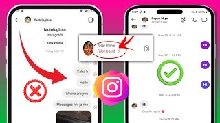 How to Fix Failed to Send Message on Instagram (2025) | Failed to send message in instagram
