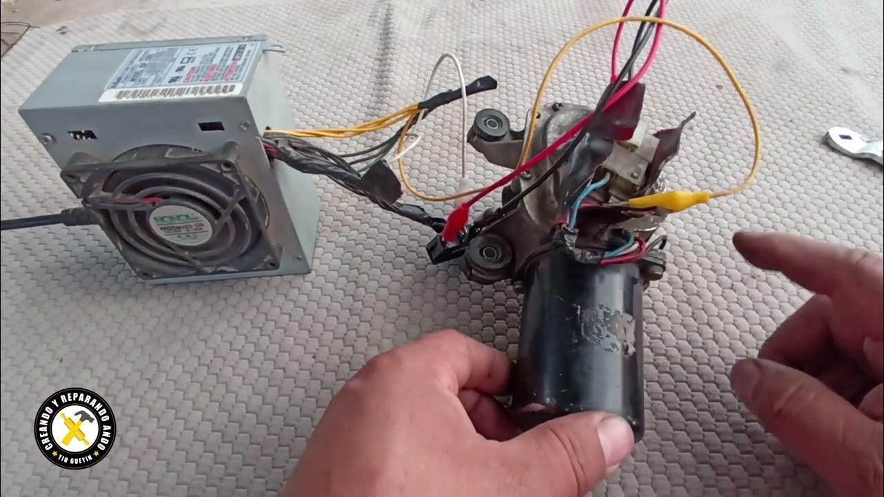 COMO CONECTAR MOTOR DE LIMPIAPARABRISAS - YouTube