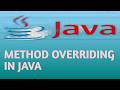 METHOD OVERRIDING IN JAVA in Hindi Lecture 66