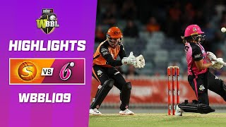 Perth Scorchers v Sydney Sixers | WBBL|09