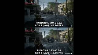 Manjaro VS PikaOs | Linux Gaming Benchmarks #linuxandbenchmark #gaming #gamingonlinux