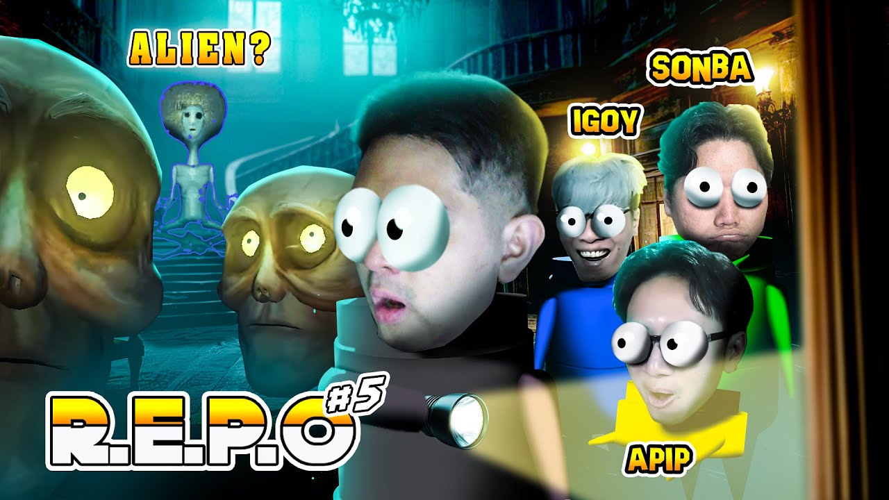 MASUK LEVEL BARU KETEMU ALIEN SAMA PALA TERBANG !!! [ R.E.P.O ] Part 5