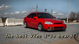This VTEC sounds INSANE!!! | K24 Swap EK Coupe