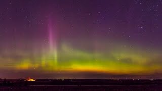 Saint Cloud, MN Northern Lights, Aurora Borealis - 4/22/2017
