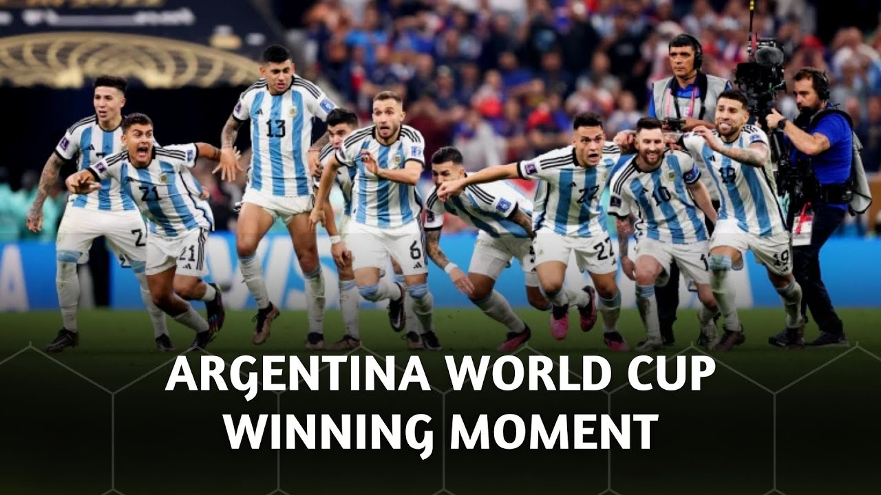 Argentina vs France Penalty Shootout World Cup Winning Moment