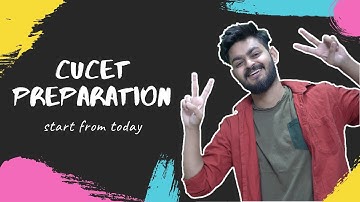 CUCET Preparation START !!