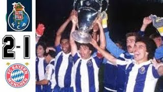 Porto 2-1 Bayern Munich (Matthäus, Brehme) ●1987 European Cup Final Extended Goals & Highlights