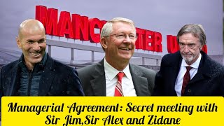 🤯ZIDANE, SIR ALEX, AND SIR JIM'S SECRET MEETING: SHOCKING CHANGES AHEAD FOR MANCHESTER UNITED!🚨