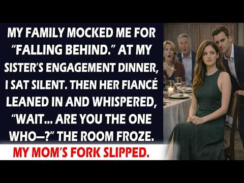 My Family Laughed at Me at My Sister’s Engagement, Until Her Fiancé Looked at Me and Froze