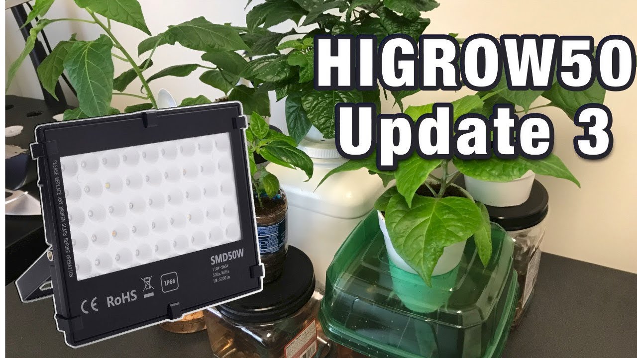 HIGROW50 LED grow light update 3