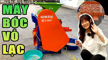 Bình Quân Group: Máy Bóc Vỏ Lạc 2 Quạt Gió Tách Sạch Vỏ Lạc 95% Cho Khách Hàng