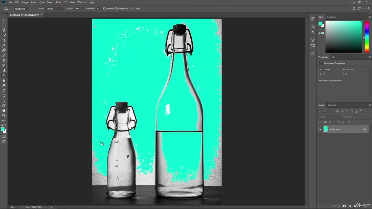 The Paint Bucket Tool Adobe CC Tutorial (Part99) YouTube