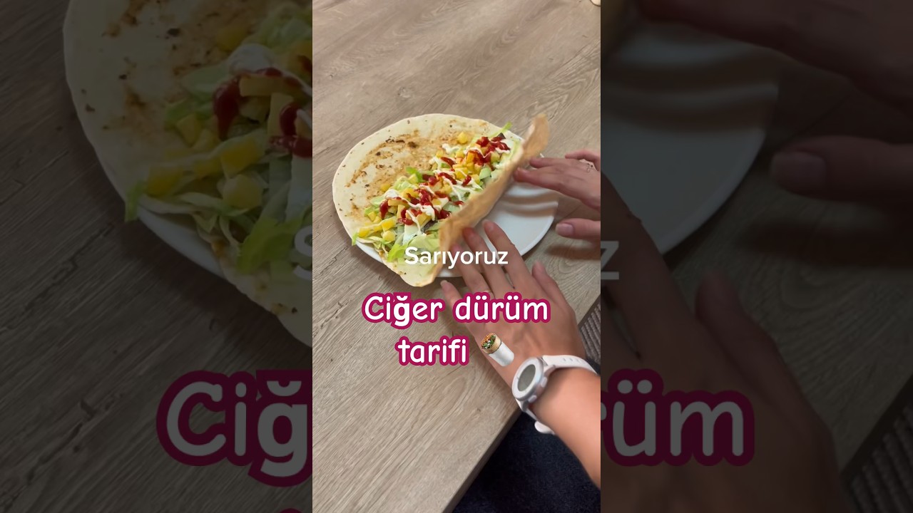 Ciğer nasıl yapılır? Ciğer dürüm tarifi #yemektarifleri  #pratiktarifler