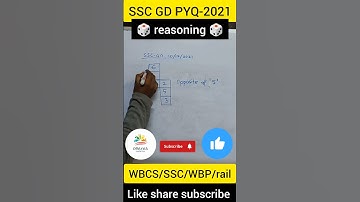 Dice reasoning || #psc #ssc #wbp #maths #tricks #reasoning