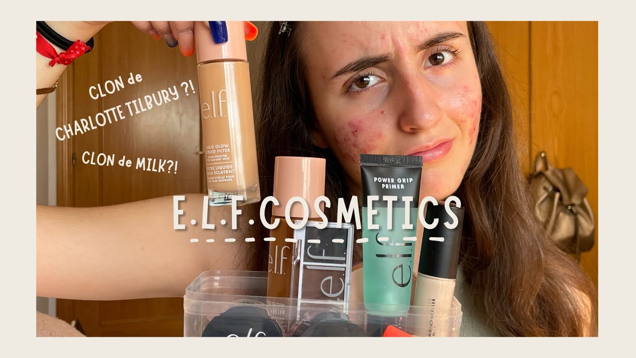 La MARCA MÁS BARATA DE EE.UU?! | Primeras impresiones Elf Cosmetics
