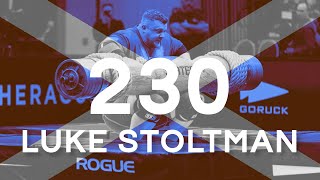 Luke Stoltman - Log Press World Record Promo