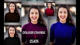 How To Change Clothes Color In One Click 2021|AA Editz|