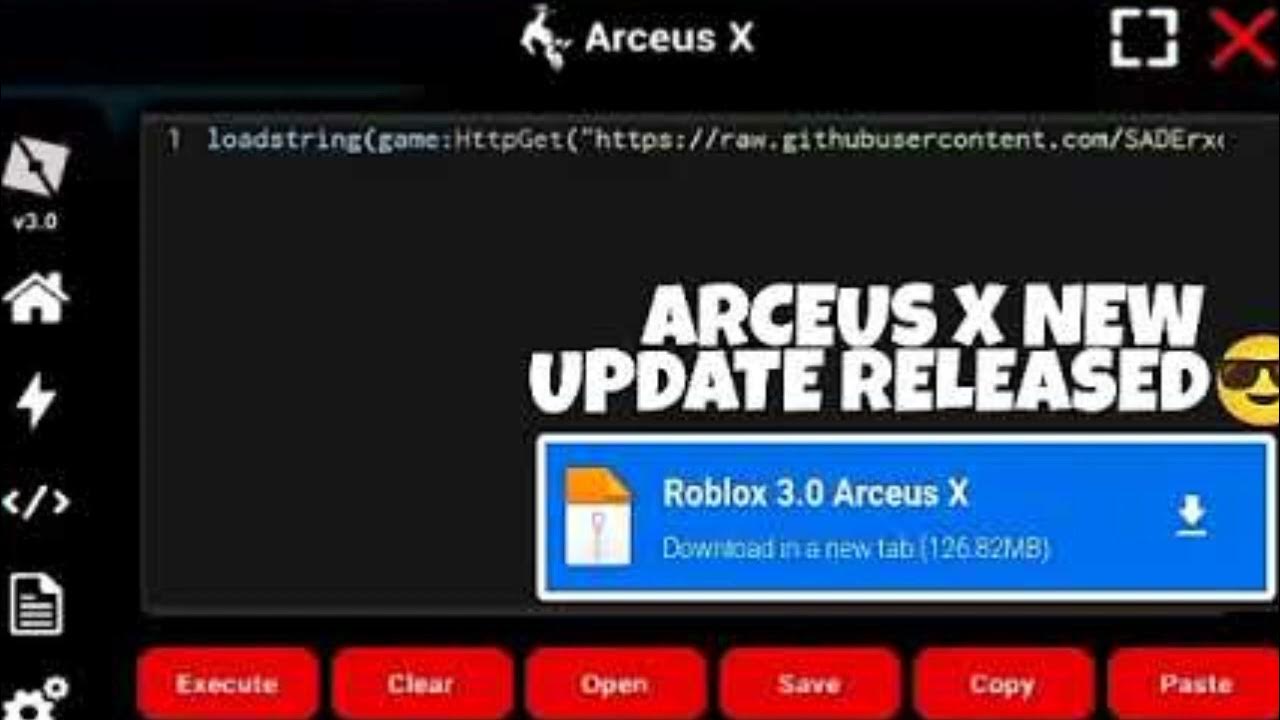 Arceus X v3 Apk 2.1.4 (Roblox Menu Mod)