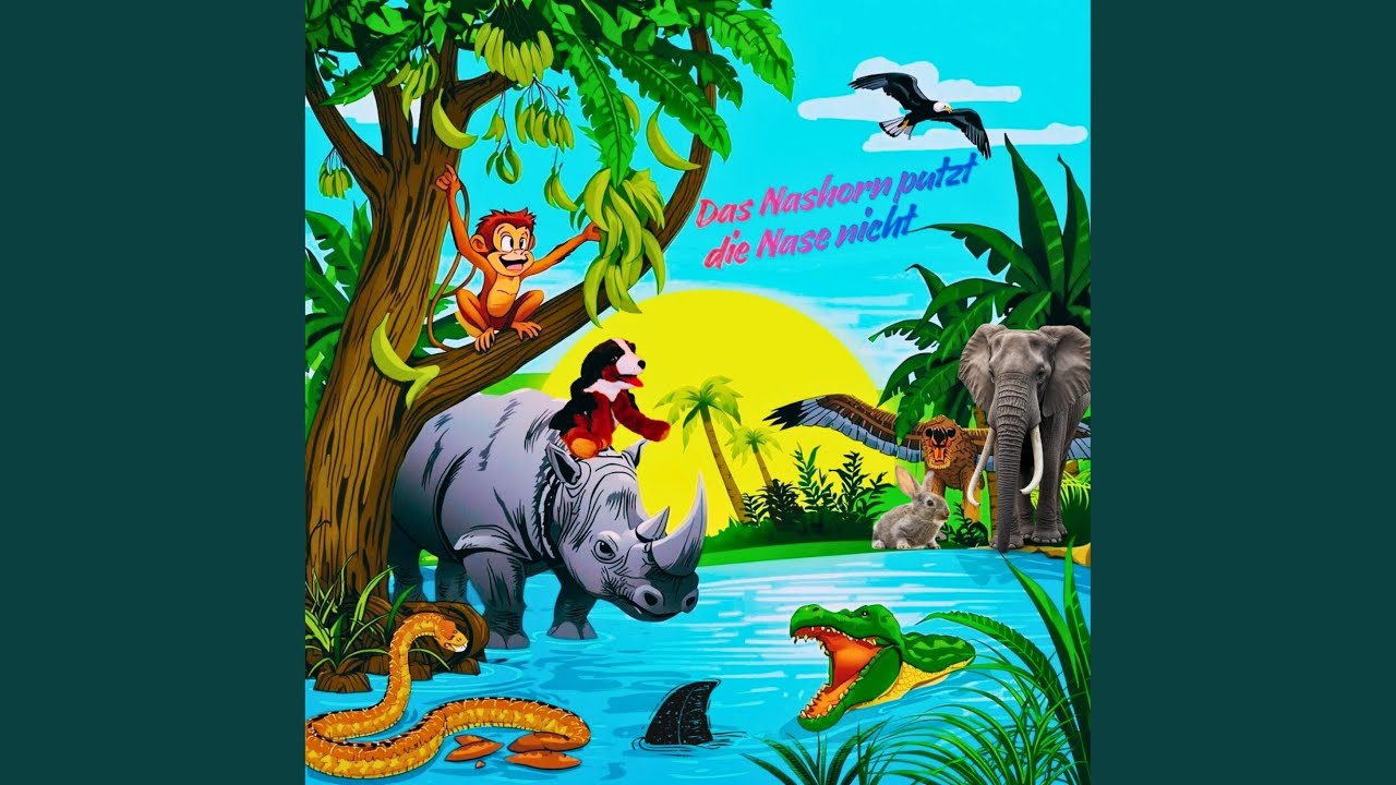 Das Nashorn putzt die Nase nicht