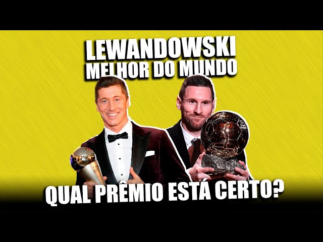 LEWANDOWSKI É O MELHOR JOGADOR DO MUNDO - Premiação The Best 