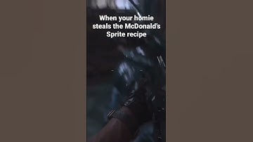 CoD Ghost Steals McDonald’s Sprite recipe #shorts #callofduty