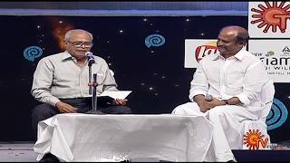 The Iconic Exchange Between Rajinikanth & K. Balachander Ninaithale Inikkum Spl Show Sun Tv