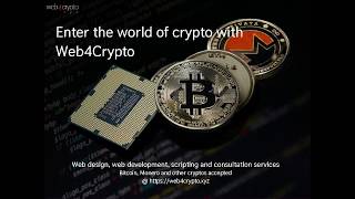 Web4Crypto Presentation - Development Services For Bitcoin