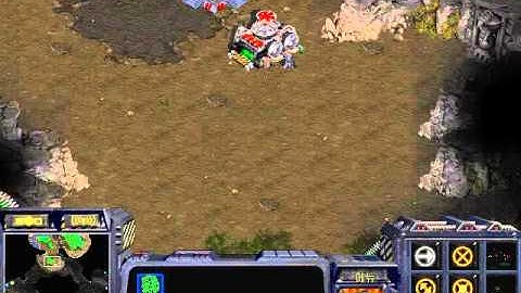 Starcraft Brood war T vs Z in Python 1.3