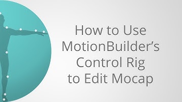 How to use MotionBuilder