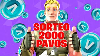 Sorteo De 2000 Pavos Fortnite