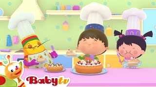 baking with babytv cakes muffins food songs for kids nursery rhymes kids songs babytv