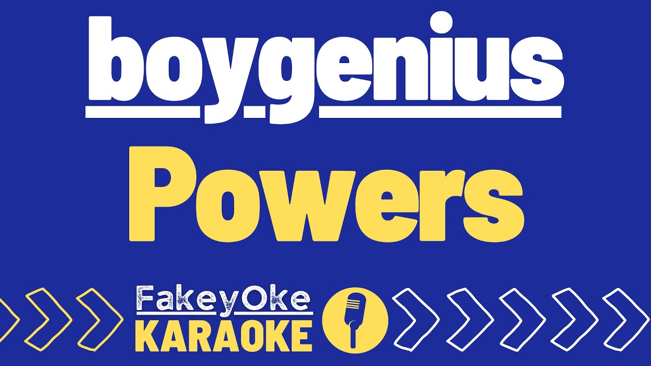 boygenius Powers [Karaoke] YouTube