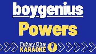 boygenius - Powers [Karaoke]