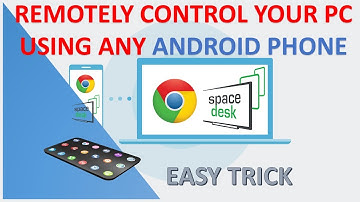 Control your Computer from your android phone। Chrome remote desktop vs Spacedesk । 100% working.