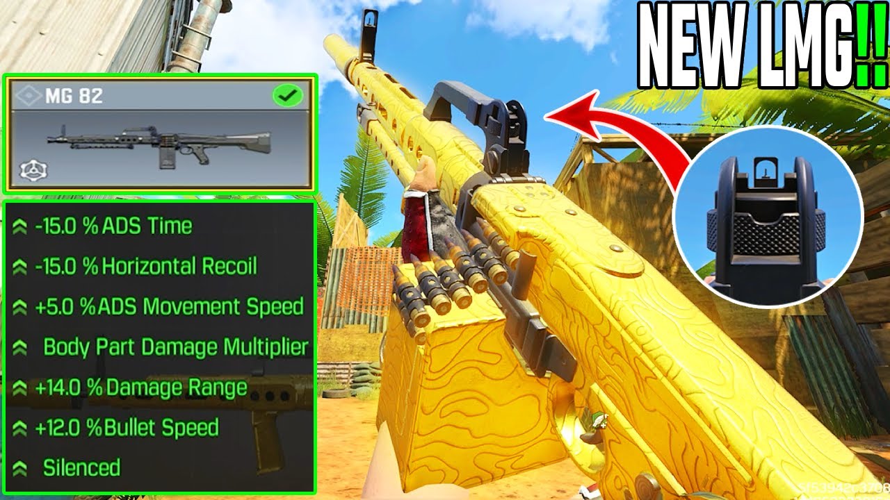 This MG82 Give Aimbot!! New MG82 Gunsmith Attachments Are Meta in COD Mobile Season 7