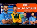 Top 15 Batsmen Ranked By Half Centuries in ODI (2010 - 2019)| Most Half Centuries | Most Fifties