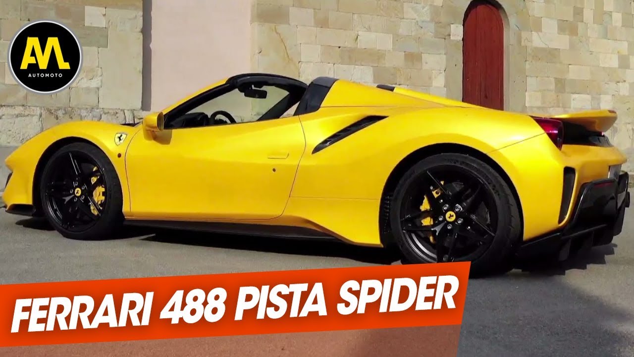 Essai La Ferrari 488 Pista Spider