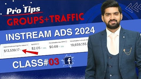 How to grow facebook page || Instream ads full course || Class#3
