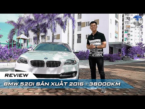 H3T Auto Việt Nam Review Chiếc BMW 520i Sản Xuất 2016 chạy 38000km - Hotline Mr Phú : 091.476.9968