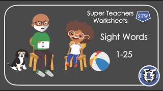 Super Teachers Worksheets Sight Words (1-25) screenshot 4