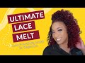 The ultimate melt from start to finish  lace frontal wig install for beginners  step by step