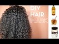 DIY Hair Mask for Soft, Moisturized, Defined Curls