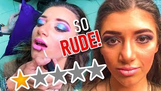 I WENT TO THE MOST EXPENSIVE WORST REVIEWED MAKEUP  ARTIST IN MY CITY part 2