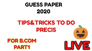 LEARN FUNCTIONAL ENGLISH GRAMMER LIVE&GUESSPAPER 2020 FOR B.COM PART1-100%GUARANTEE