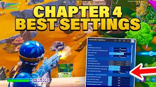 The Best AIMBOT Controller Settings For CHAPTER 4 in FORTNITE...