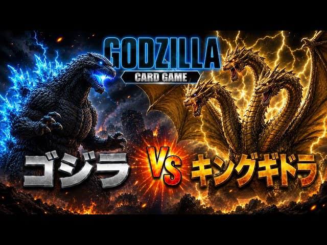 4弾】ゴジラカードゲーム# 340【ゴジラvsキングギドラ】 - YouTube