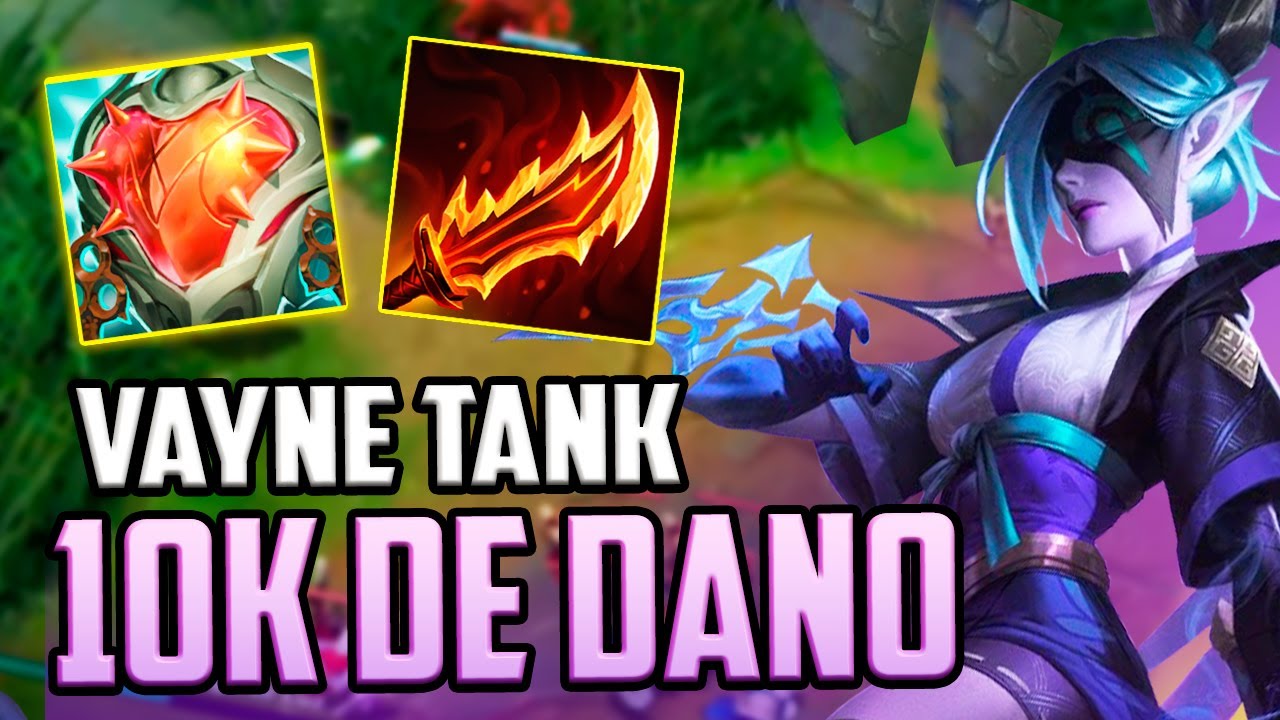 ESTA ES LA MEJOR BUILD DE VAYNE PARA BAJAR A LOS TANQUES! 😱 - YouTube