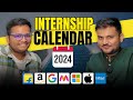 How to find internships in 2024 arshgoyal   internship calender