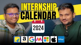 How to find Internships in 2024 @ArshGoyal |  Internship Calender